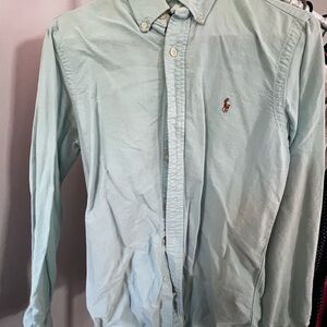 Ralph Lauren Light Blue Button-Up Shirt